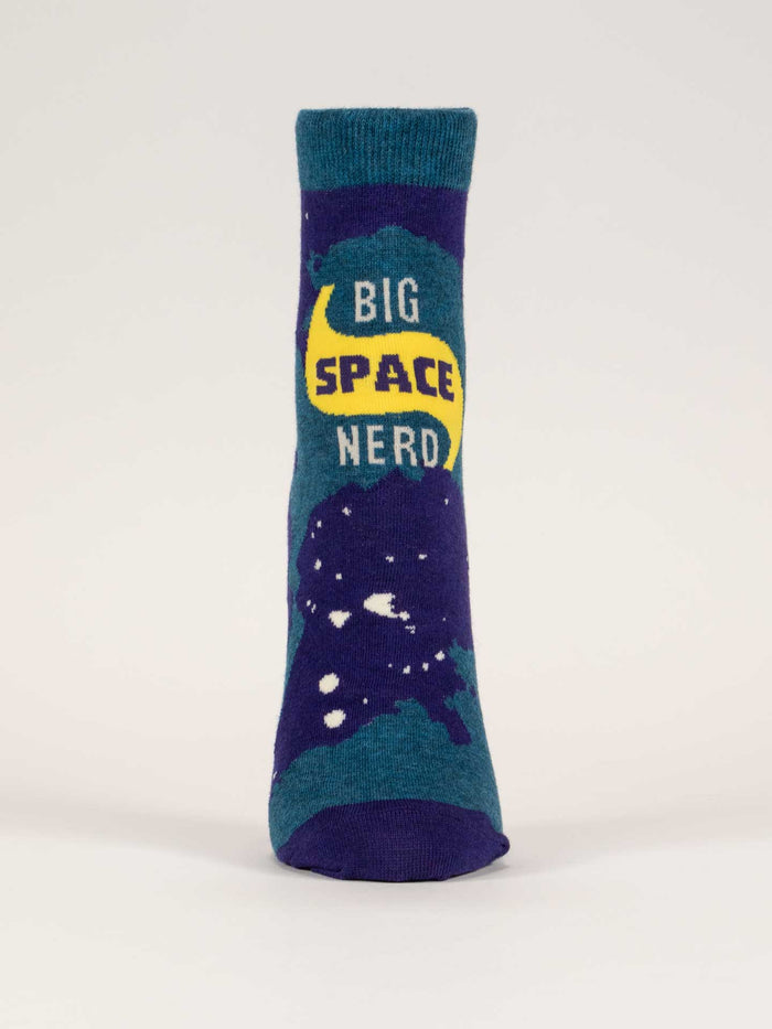 Blue Q Big Space Nerd W-Ankle Socks