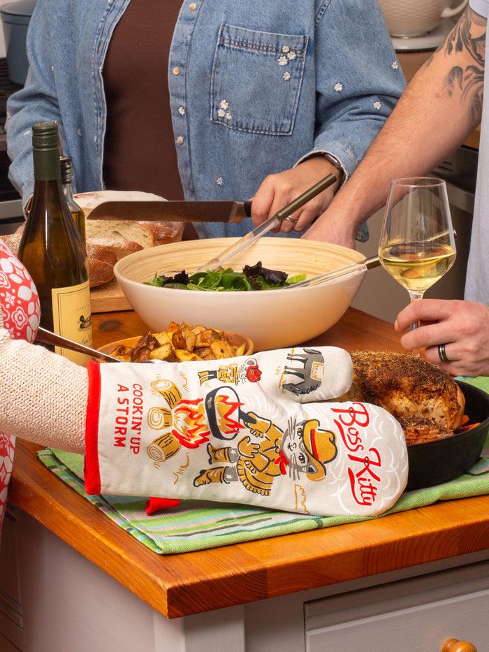 Blue Q Boss Kitty Oven Mitt