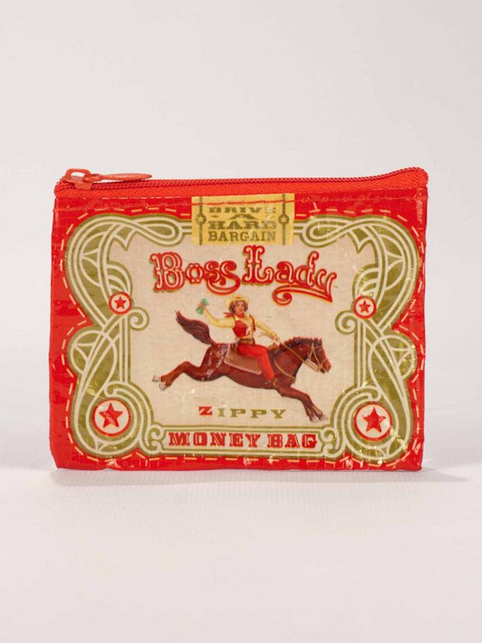 blue q Boss Lady Coin Purse