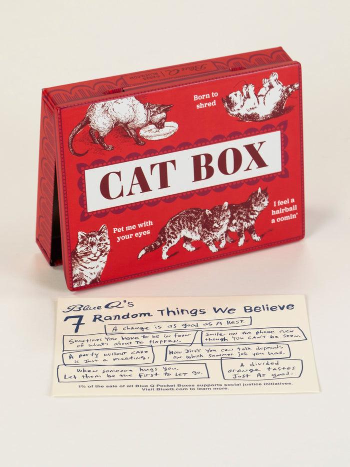 Blue Q Cat Box Pocket Box