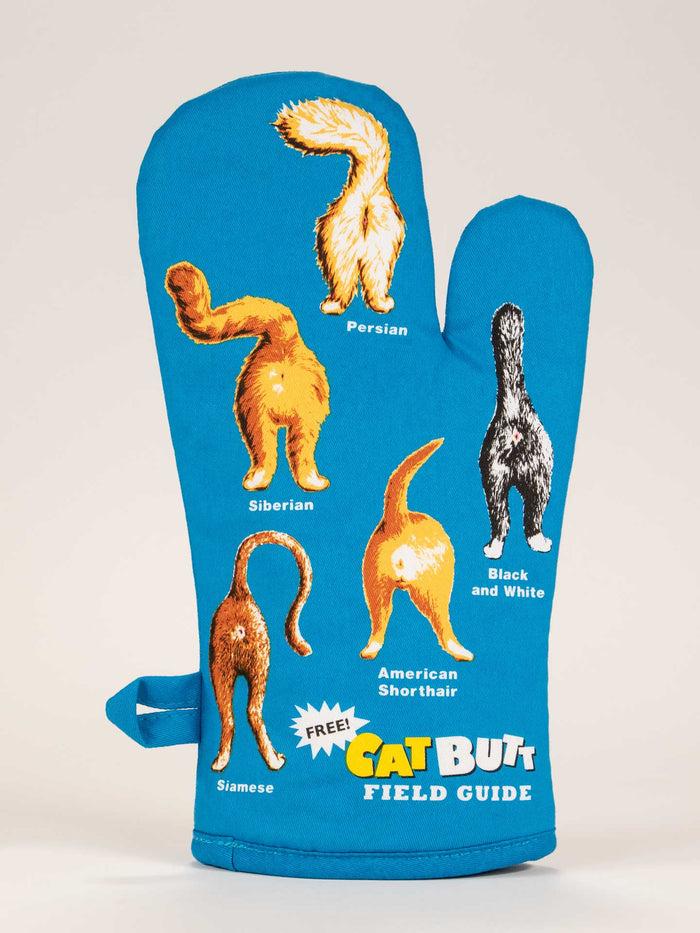 Blue Q Cat Butt Oven Mitt