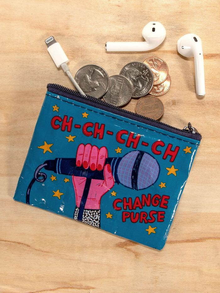 Blue Q Ch-Ch-Ch-Ch Change Purse Coin Purse