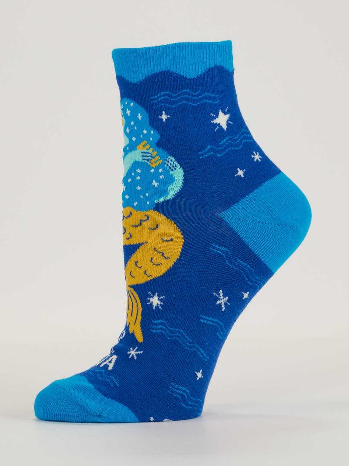 Blue Q Deep Sea Diva Ankle Socks