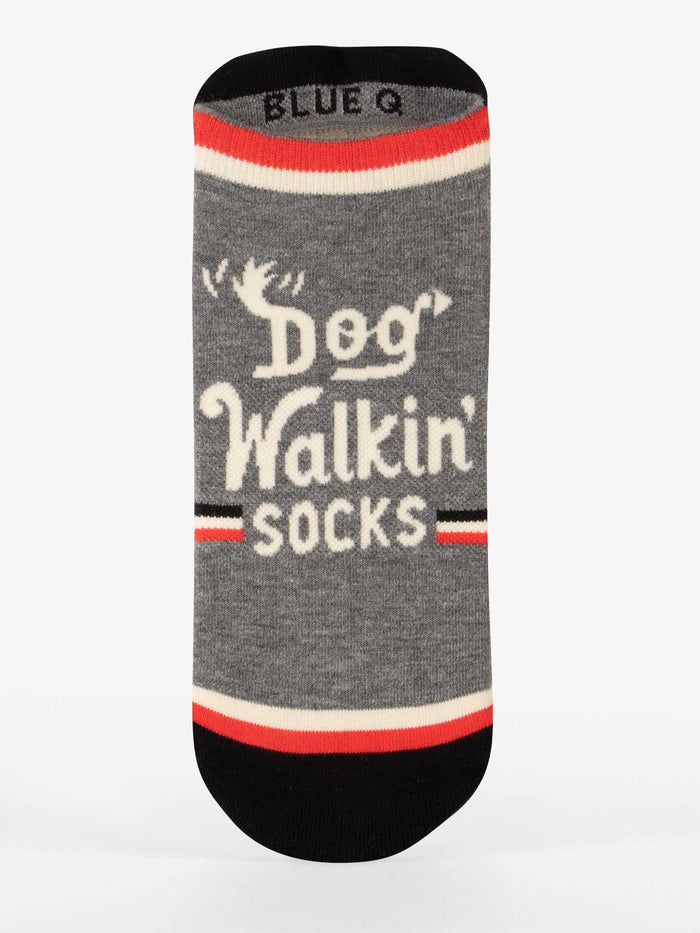 blue q Dog Walkin' Sneaker Socks