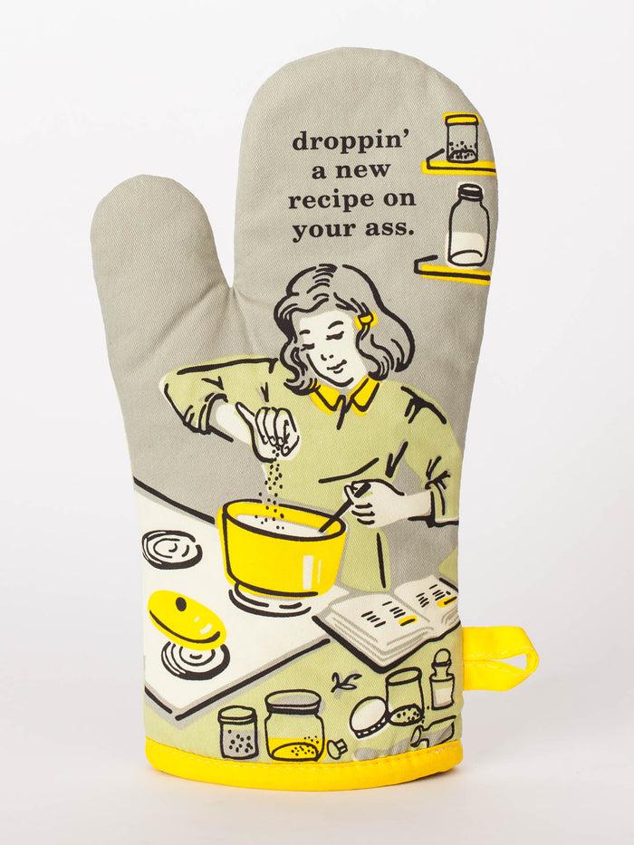 Blue Q Droppin' A New Recipe On Your Ass Oven Mitt