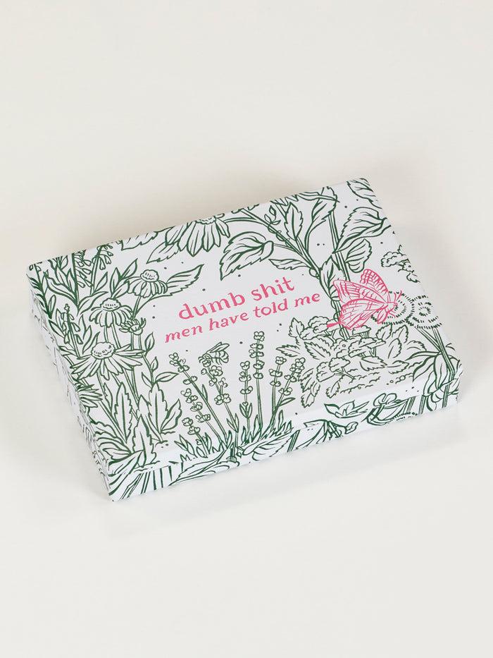 blue q Dumb Shit Men Have Told Me Pocket Box