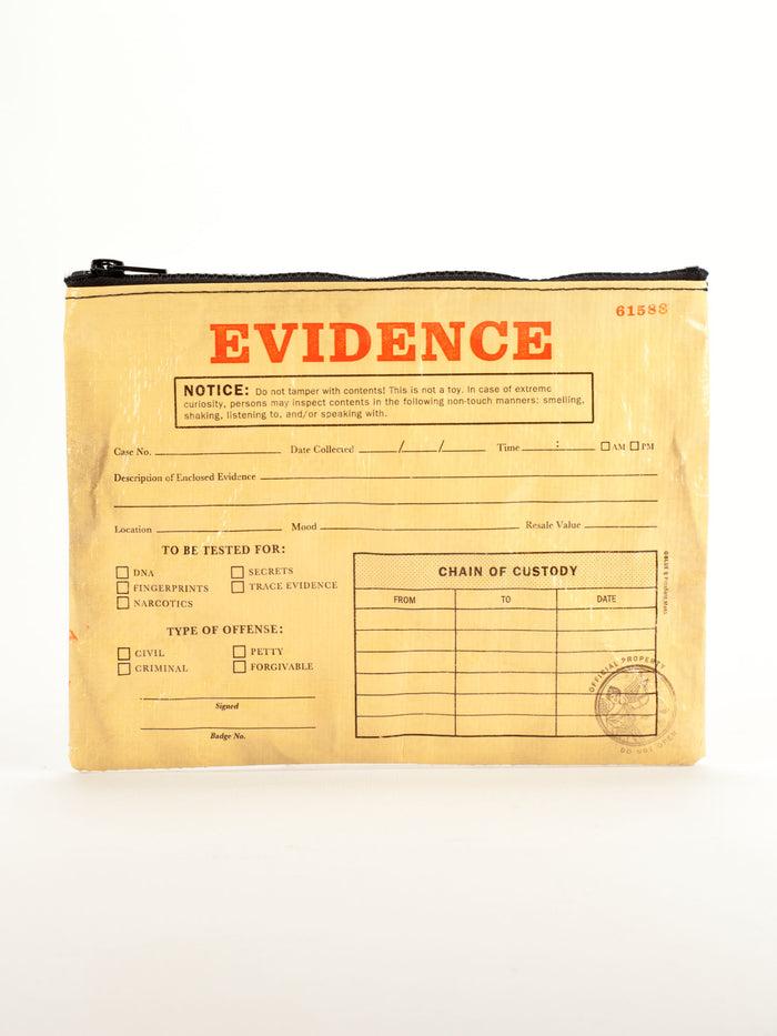 blue q Evidence Zipper Pouch