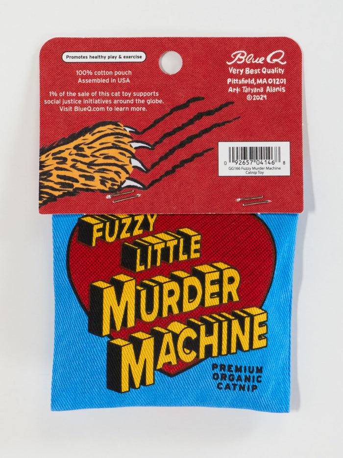Blue Q Fuzzy Little Murder Machine Catnip Toy