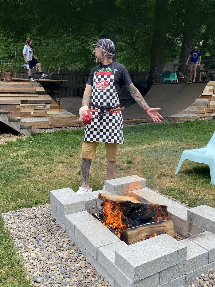 Blue Q Grumpy Old Man Apron