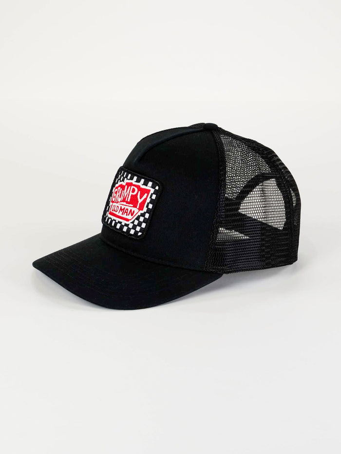 Blue Q Grumpy Old Man Trucker Hat