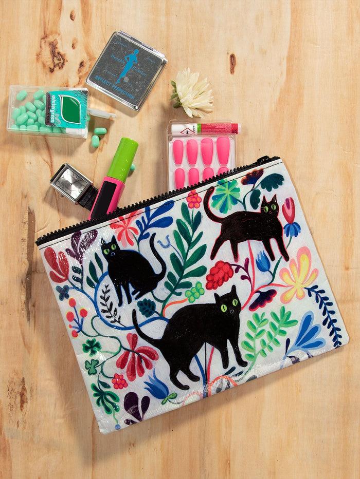 Blue Q Here Kitty Zipper Pouch