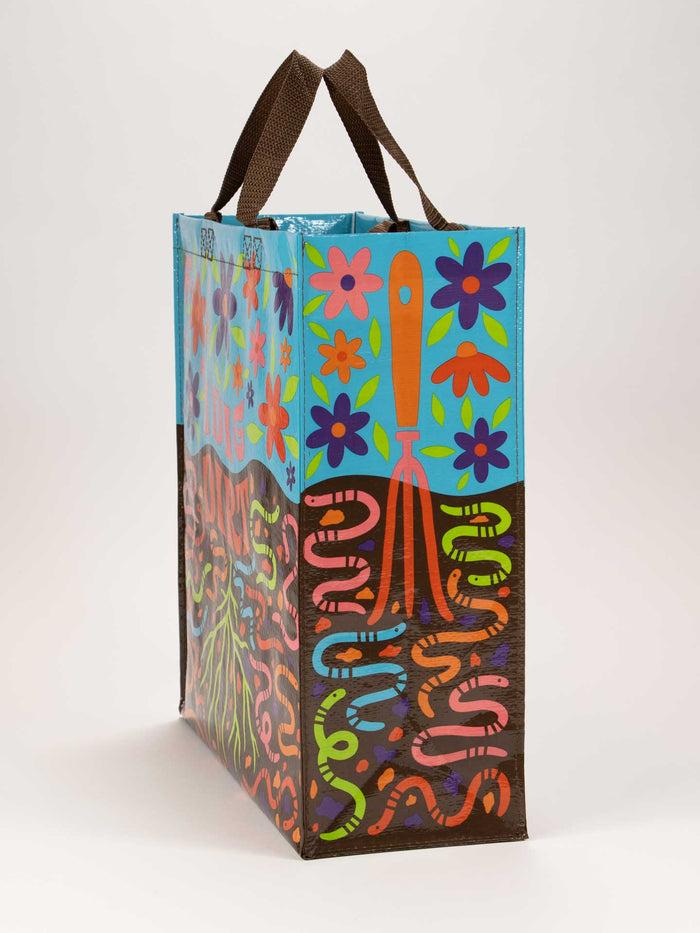 Blue Q I Dig Dirt Shopper