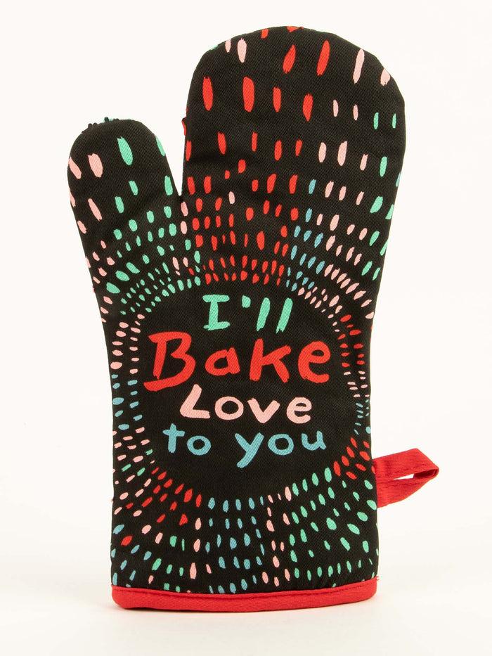 Blue Q I'll Bake Love To You Oven Mitt