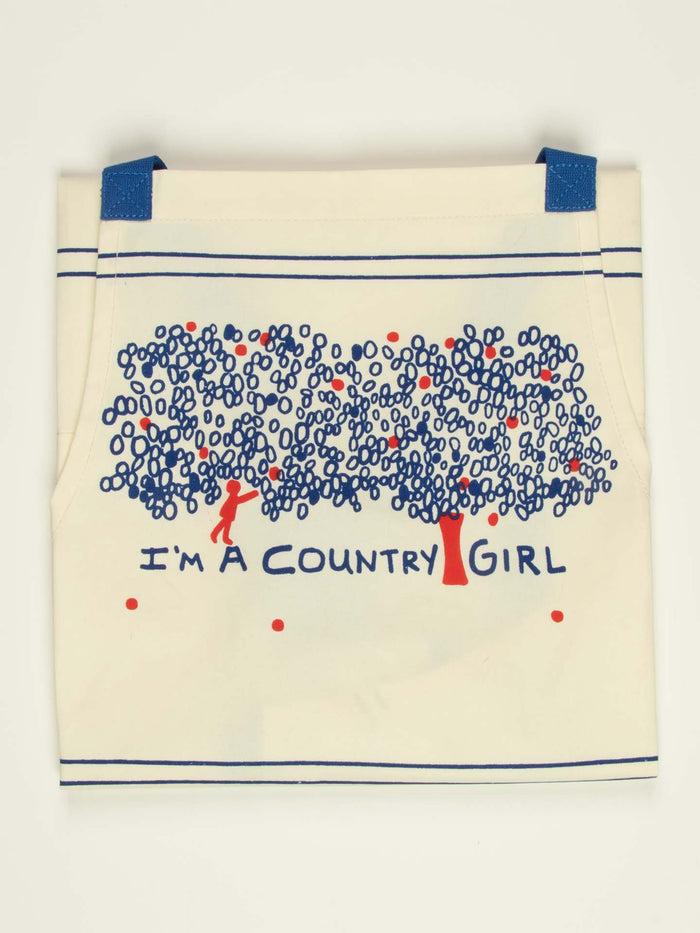Blue Q I'm A Country Girl Apron