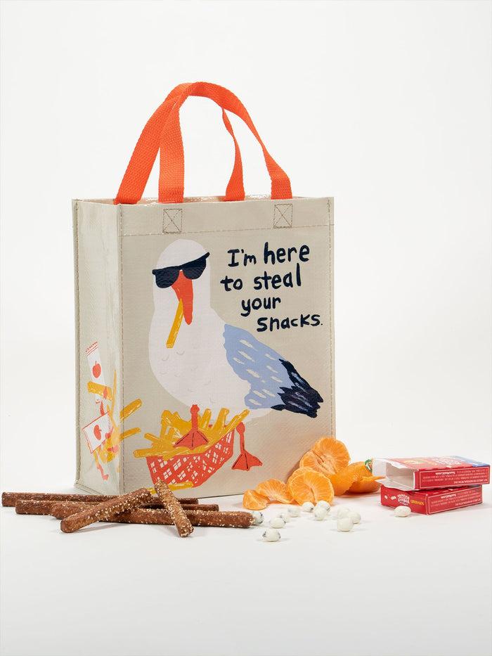 Blue Q I'm Here To Steal Your Snacks Handy Tote