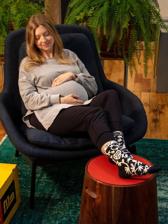 Blue Q I Made A Good Kid W-Crew Socks