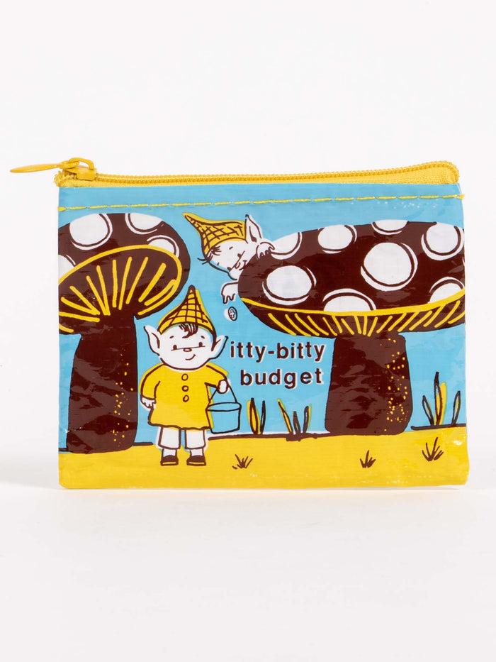 blue q Itty-Bitty Budget Coin Purse