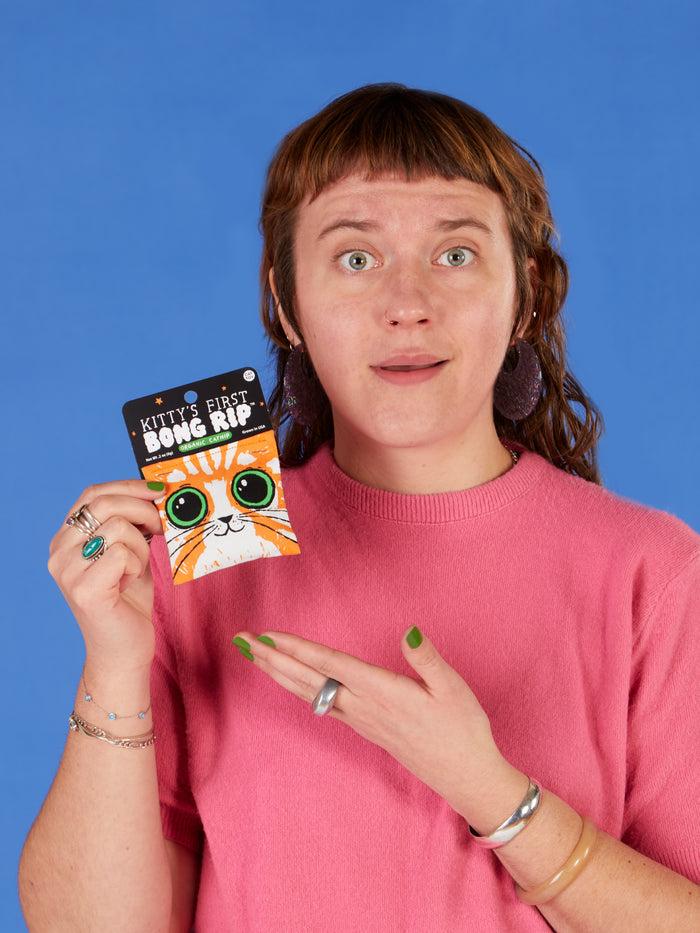 Blue Q Kitty's First Bong Rip Catnip Toy