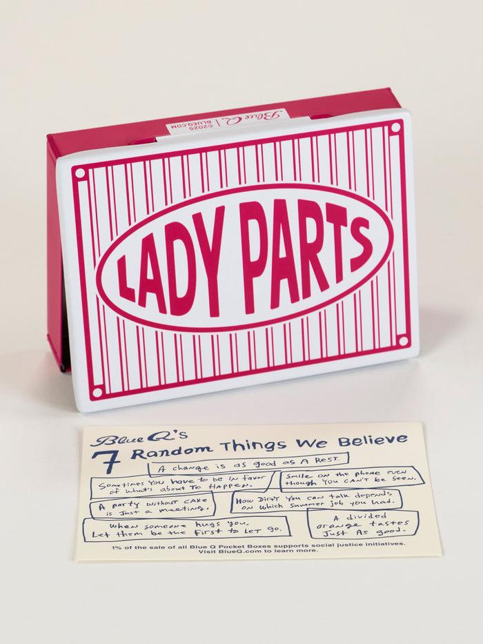 Blue Q Lady Parts Pocket Box