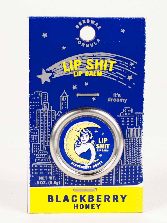 Blue Q Lip Shit Lip Balm-Blackberry Honey