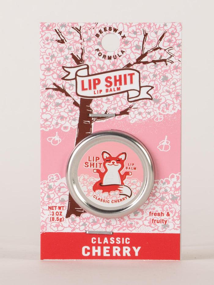 blue q Lip Shit Lip Balm-Classic Cherry
