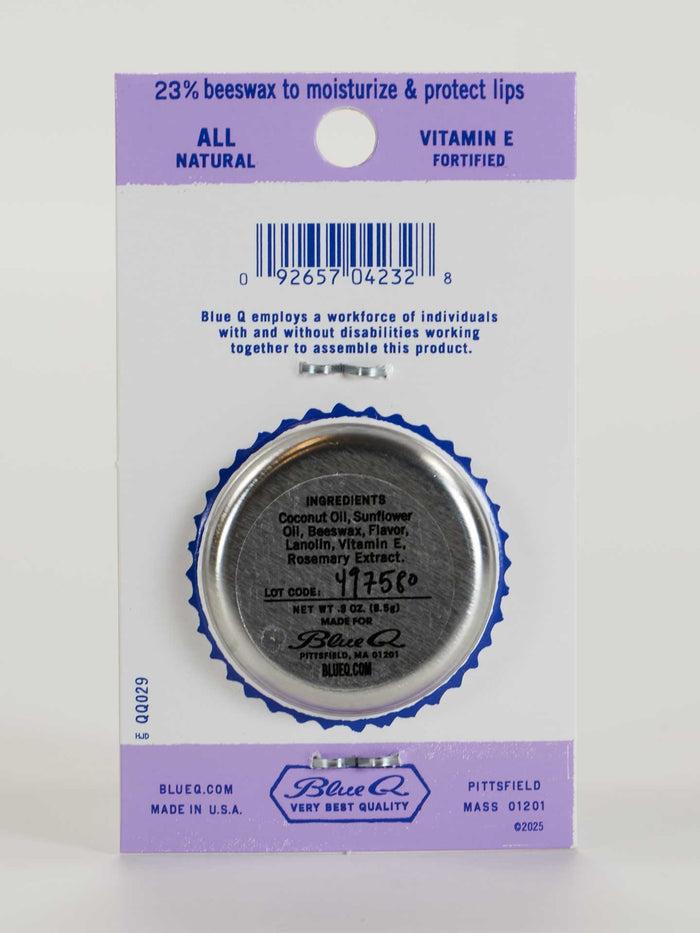 Blue Q Lip Shit Lip Balm-Old-Fashioned Grape