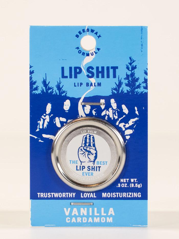 blue q Lip Shit Lip Balm-Vanilla Cardamom