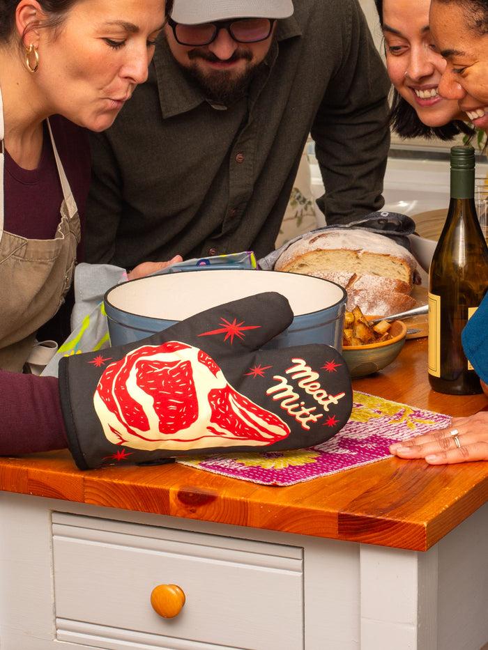 Blue Q Meat Mitt Oven Mitt