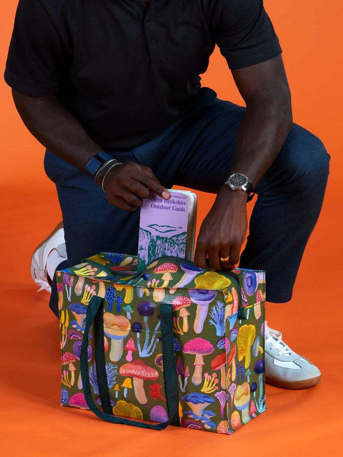 Blue Q Mushrooms Shoulder Tote