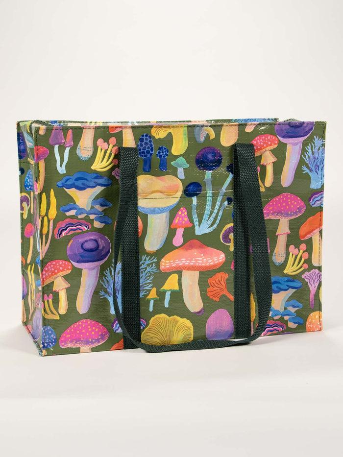 blue q Mushrooms Shoulder Tote