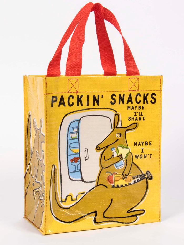 blue q Packin' Snacks Handy Tote
