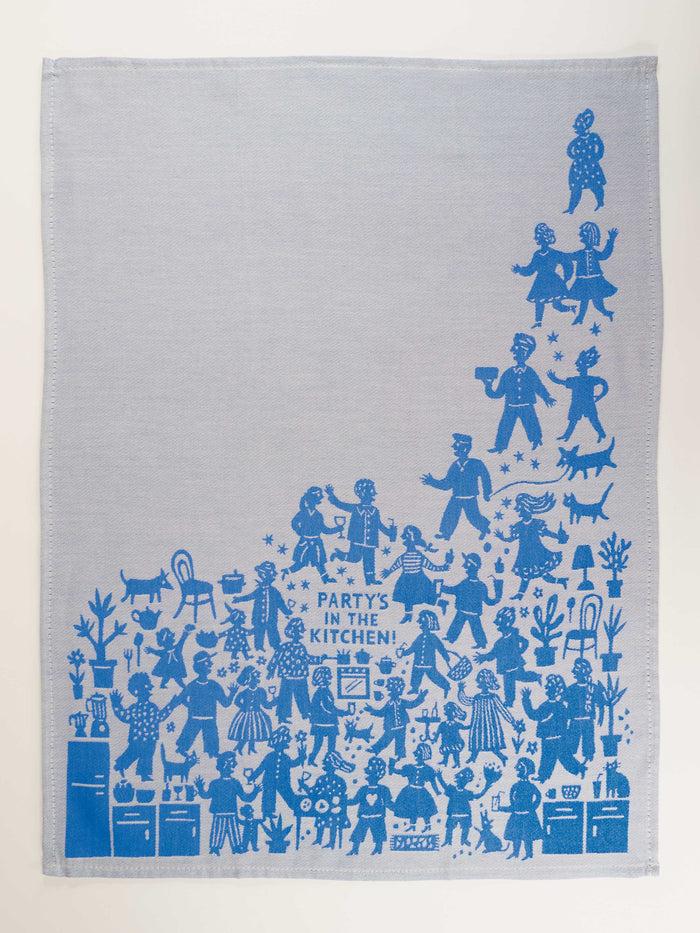 Blue Q Party's In The Kitchen Dish Towel