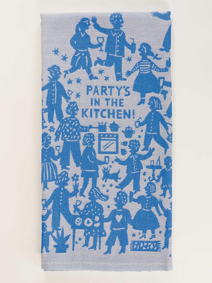 Blue Q Party's In The Kitchen Dish Towel