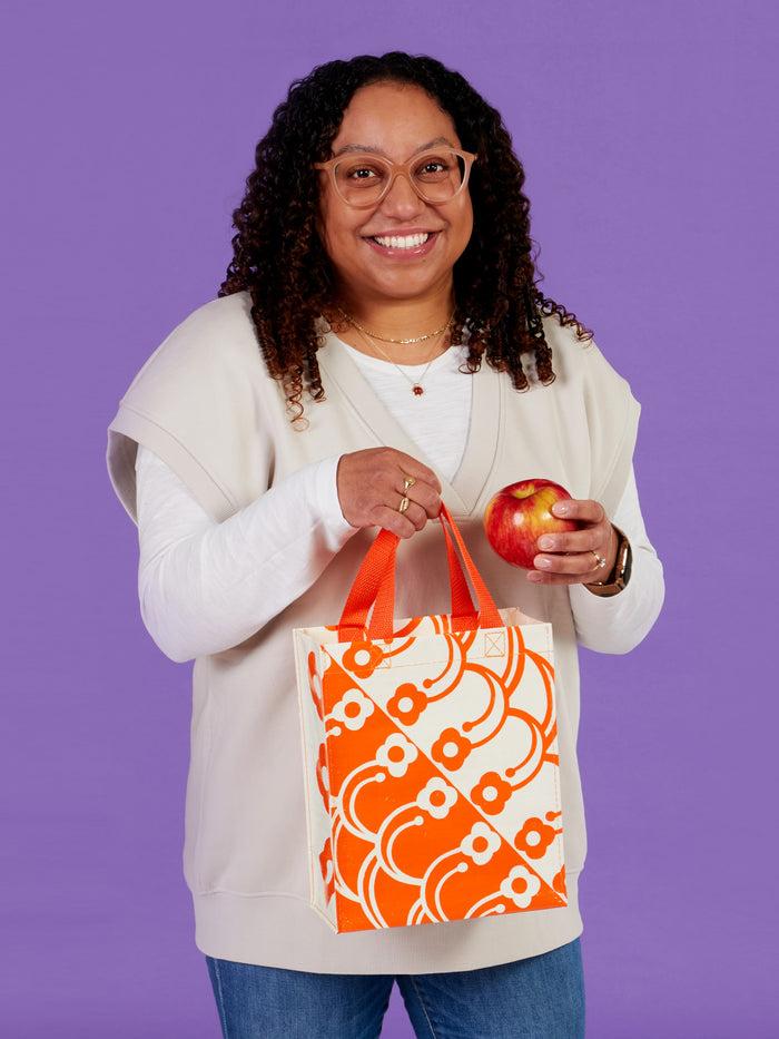 Blue Q Petal Print Handy Tote