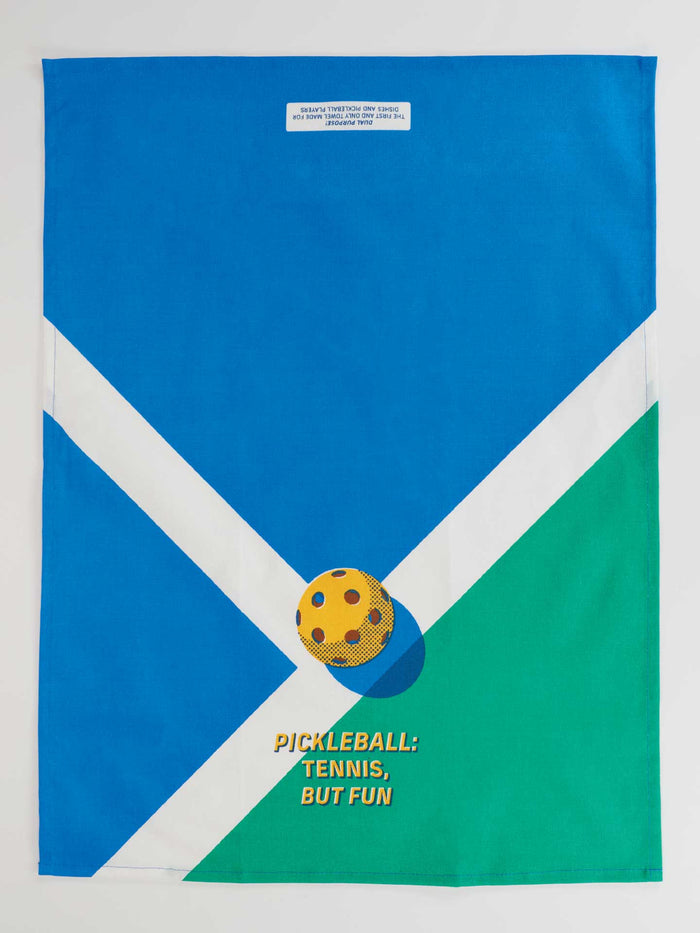 Blue Q Pickleball: Tennis But Fun Dish Towel