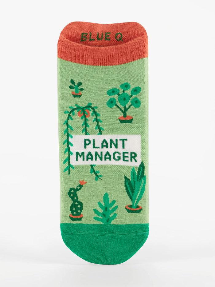 blue q Plant Manager Sneaker Socks
