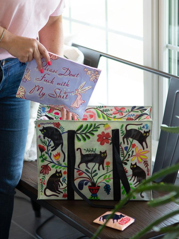 Blue Q Please Don't Fuck With My Shit Zipper Pouch