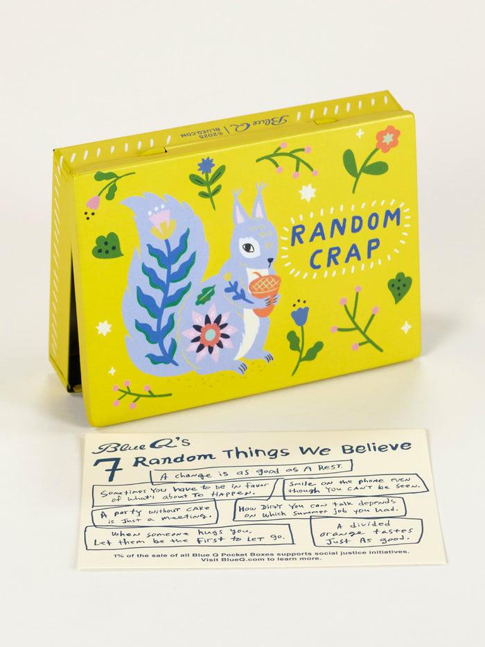Blue Q Random Crap Pocket Box