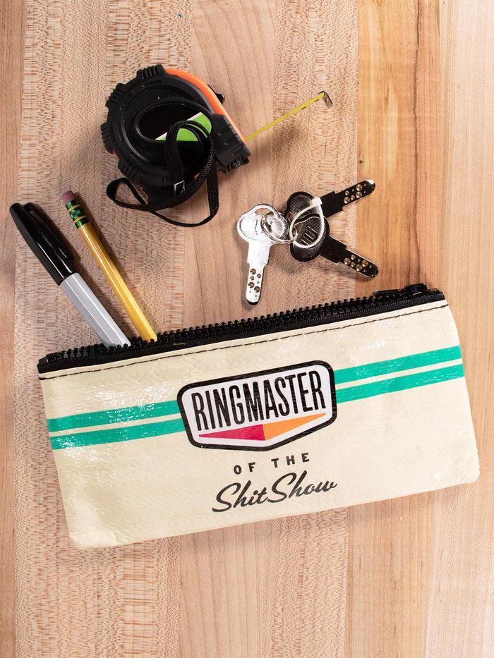 Blue Q Ringmaster Of The Shitshow Pencil Case