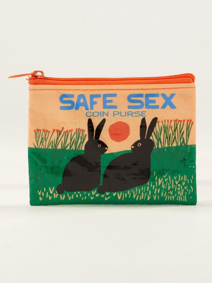 blue q Safe Sex Coin Purse