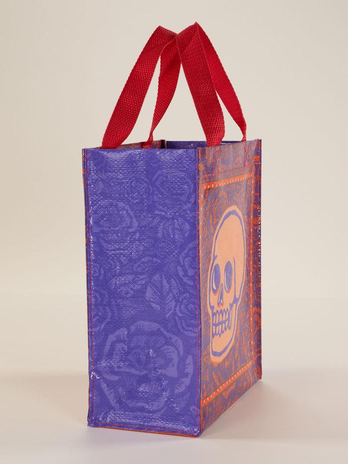 Blue Q Skulls & Rose Handy Tote