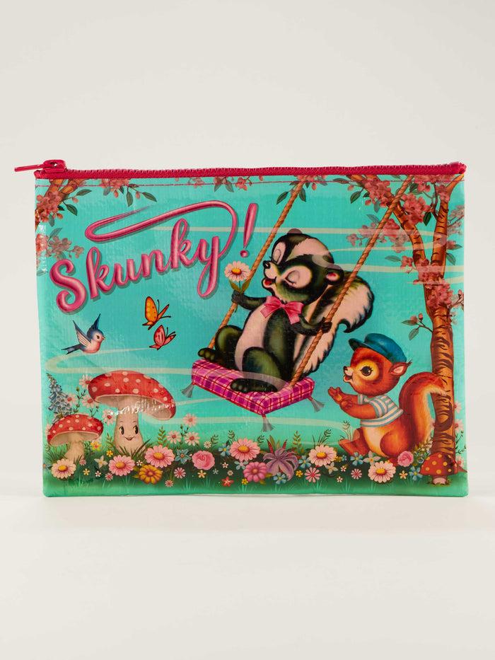 blue q Skunky Zipper Pouch