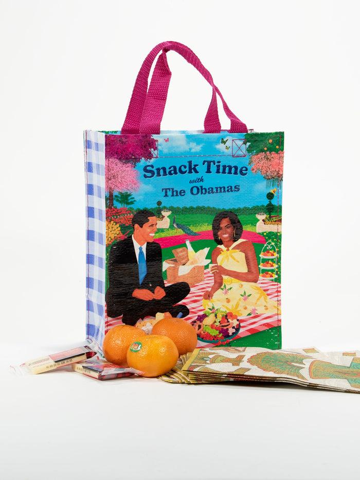 Blue Q Snack Time With The Obamas Handy Tote