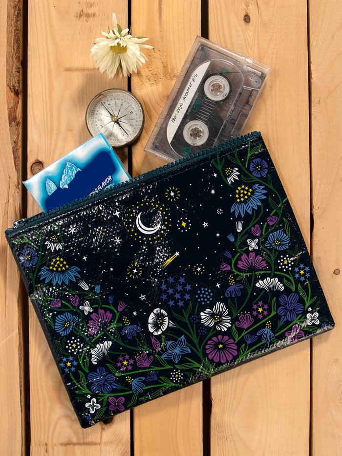 Blue Q Starry Garden Zipper Pouch