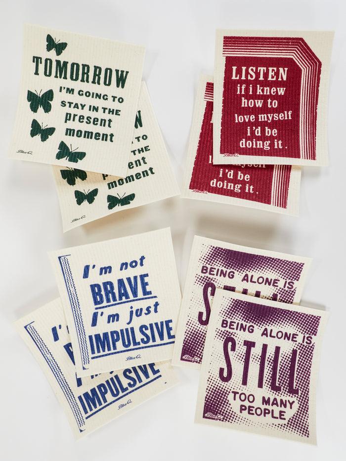 blue q Swedish Dishcloth 8 Piece Sale Pack