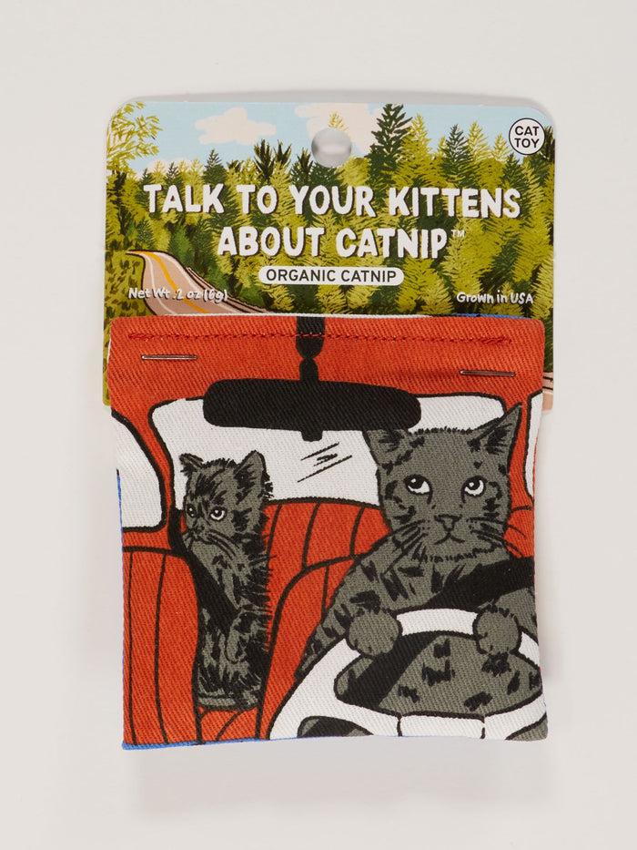 blue q Talk To Your Kittens About Catnip Toy blue q Talk To Your Kittens About Catnip Toy
