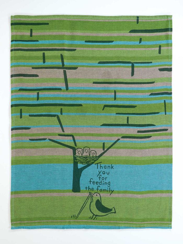 Blue Q Thank You For Feeding The Family Dish Towel