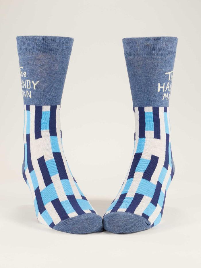 Blue Q The Handyman M-Crew Socks