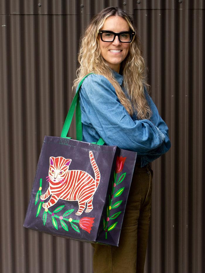 Blue Q Tiger Kitten Shopper