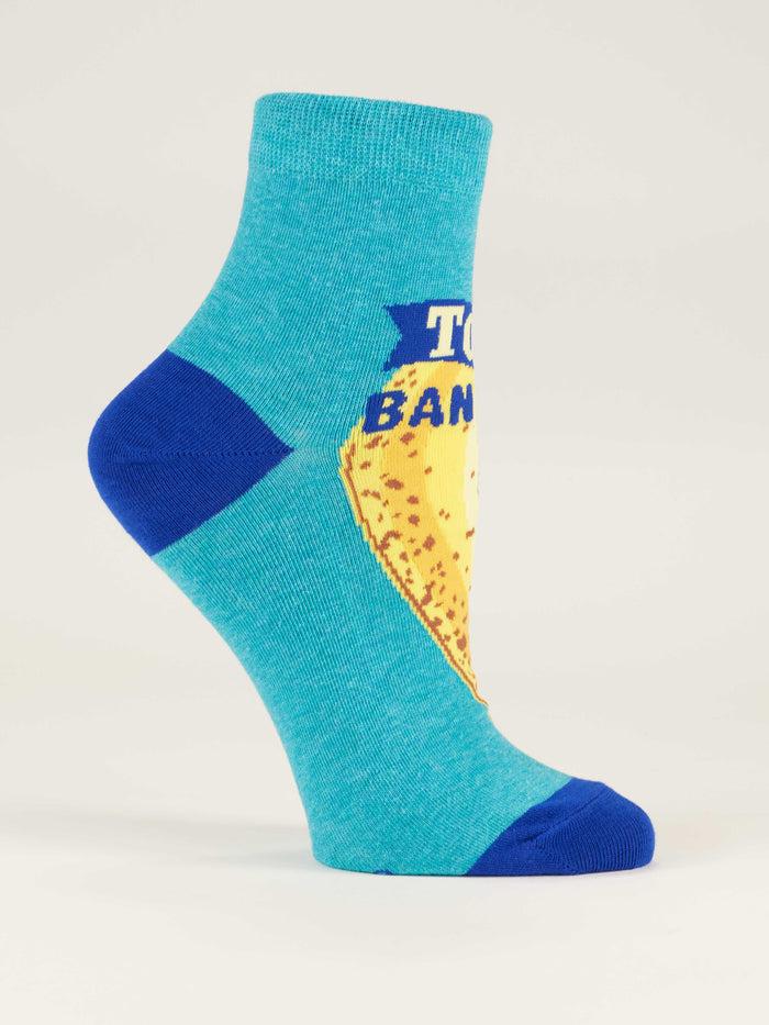 Blue Q Top Banana W-Ankle Socks